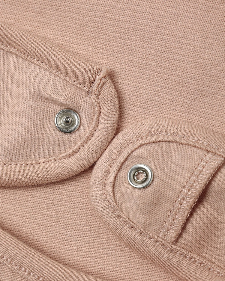 Jersey Snap Bib, 2 Pack | Floral Vine & Dusty Rose