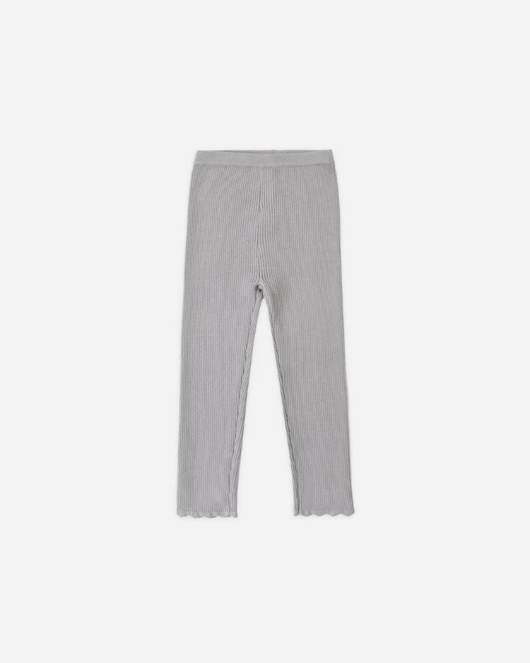 Scallop Tee + Legging Dusty Blue |