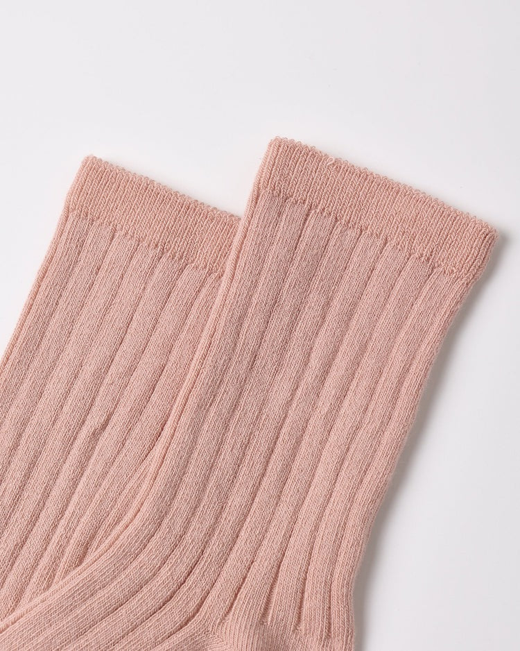Socks Set | Natural & Dusty Rose