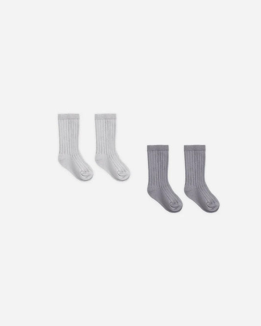 Socks Set | Slate & Cloud