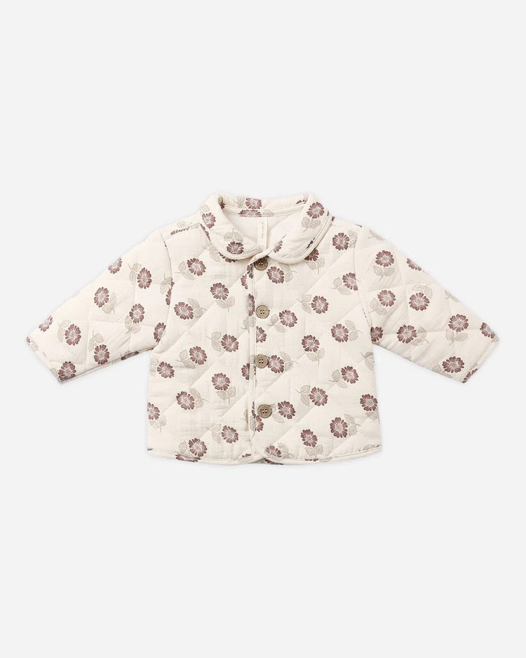 Quilted Jacket | Fall Floral