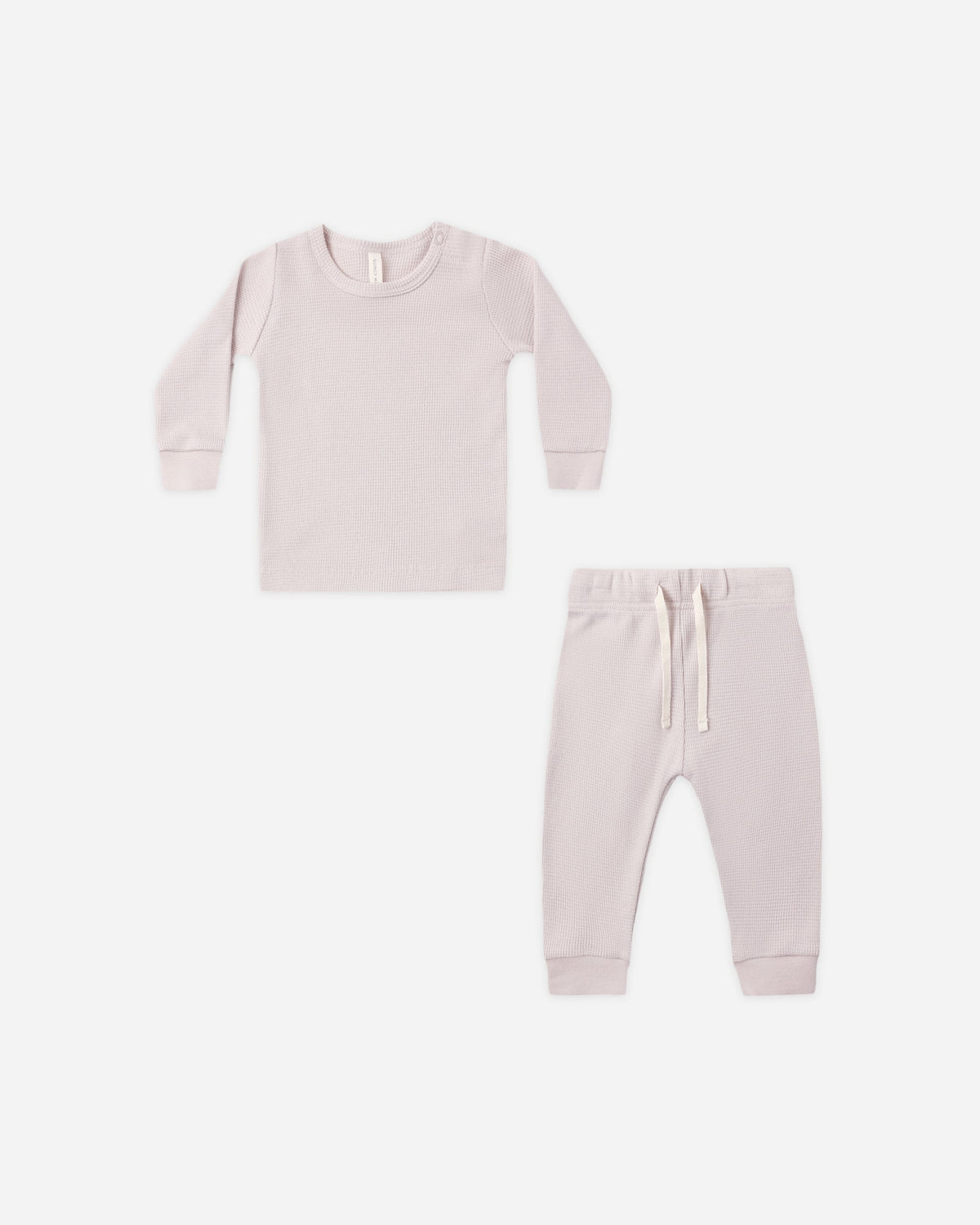Waffle Top + Pant Set | Lilac Mist