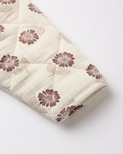 Quilted Jacket | Fall Floral