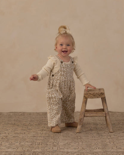 Wide Leg Overall | Leopard
