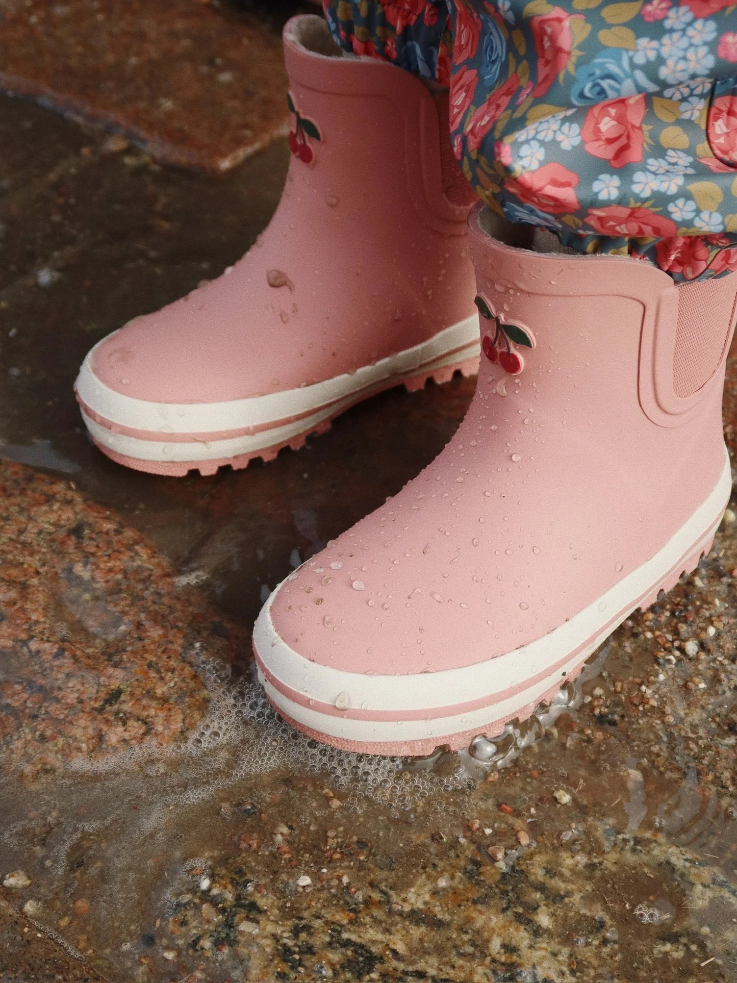 Roi Fleece Rain Boot | Cameo Brown