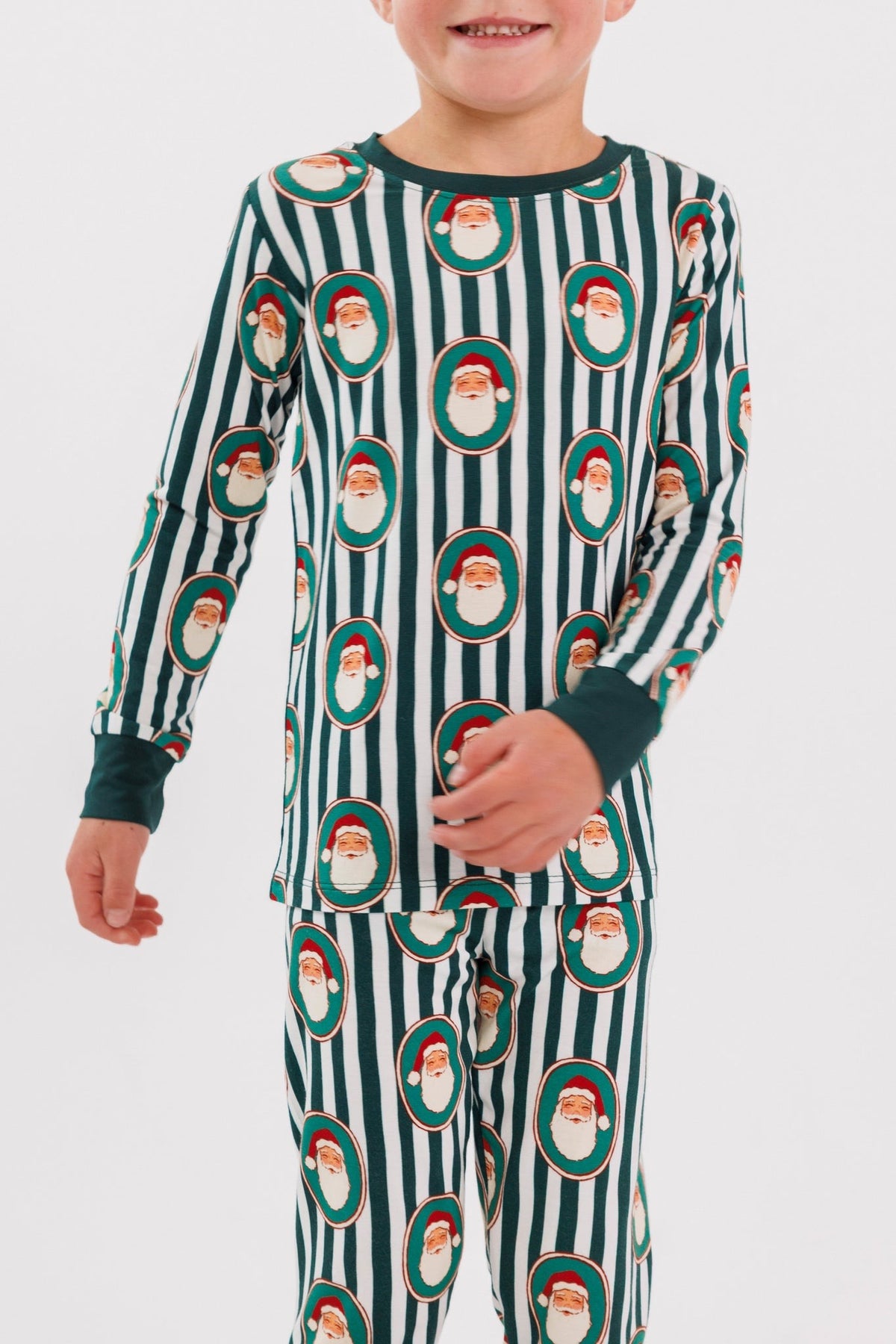 Green Santa Claus Lane | Two Piece Set