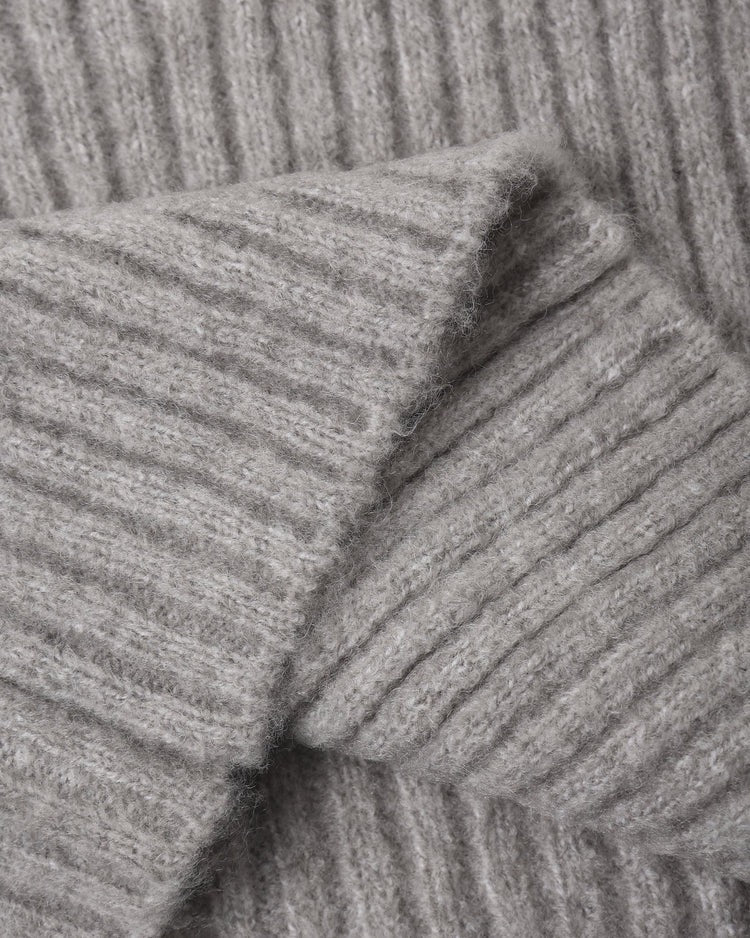 Fuzzy Knit Lounge Set | Dusty Blue