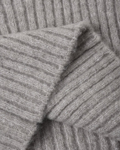 Fuzzy Knit Lounge Set | Dusty Blue