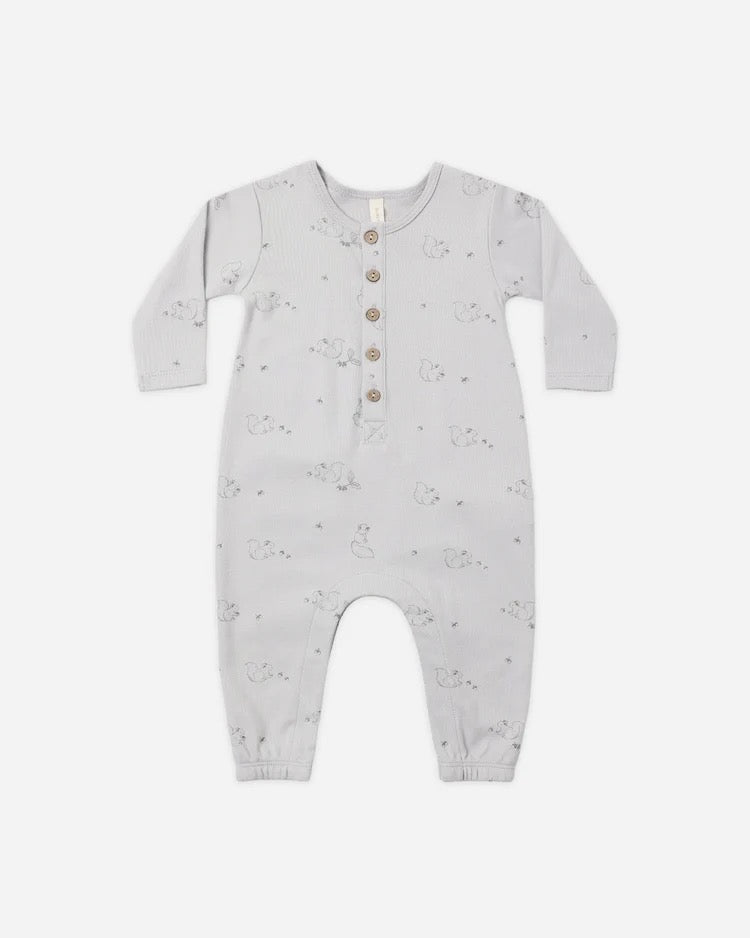 Long Sleeve Jumpsuit | Squirrel