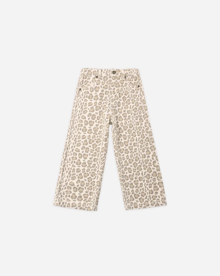 Straight Leg Pant | Leopard