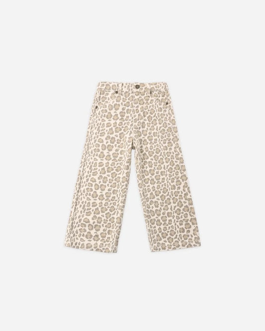 Straight Leg Pant | Leopard