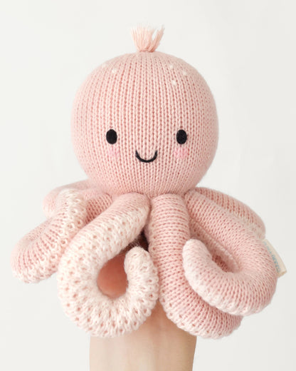 Baby Octopus (soft coral pink)| Gives 5 Meals