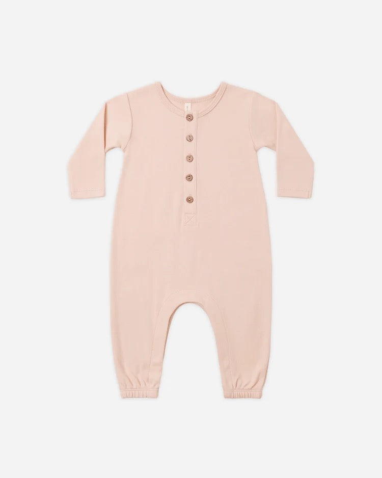Long Sleeve Jumpsuit | Dusty Rose