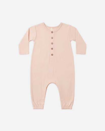 Long Sleeve Jumpsuit | Dusty Rose