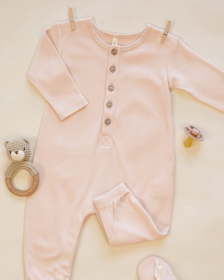 Long Sleeve Jumpsuit | Dusty Rose