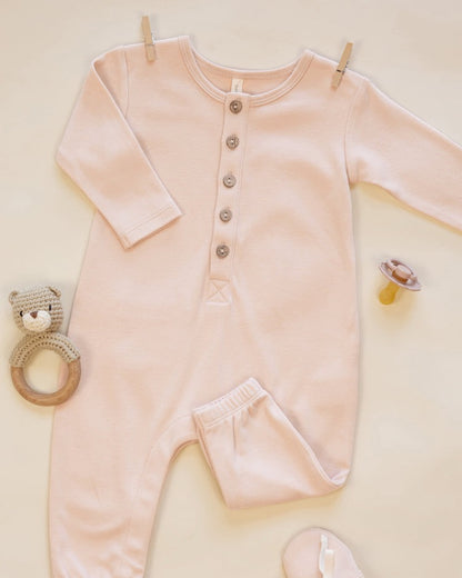 Long Sleeve Jumpsuit | Dusty Rose