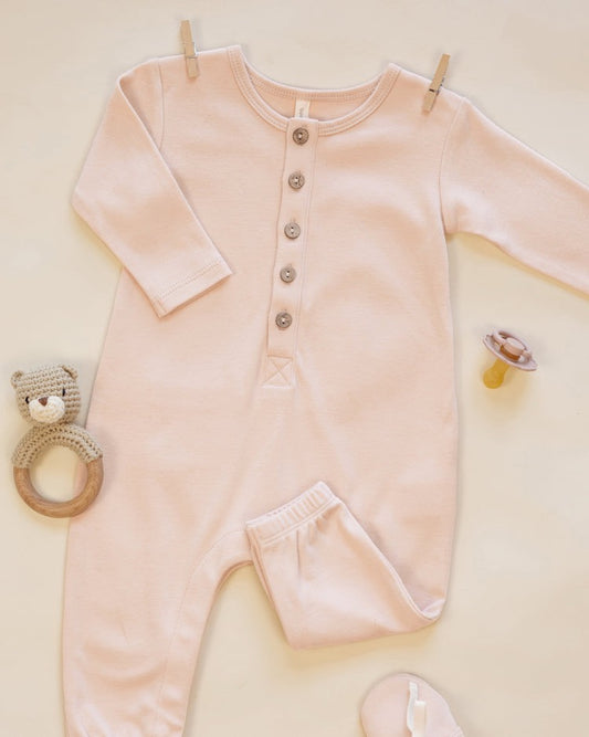 Long Sleeve Jumpsuit | Dusty Rose