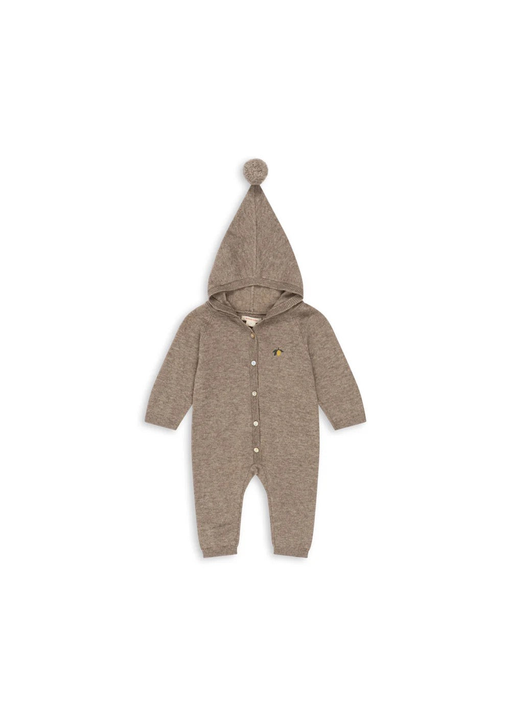Mattou Knit Onesie | Light Brown