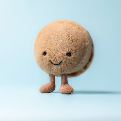Amuseables Mona Macaron (chocolate)
