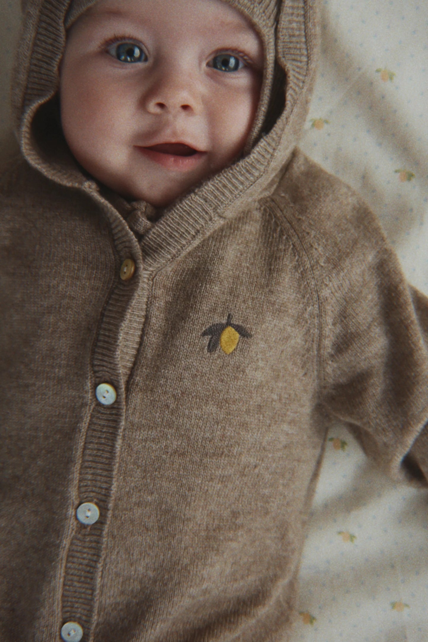 Mattou Knit Onesie | Light Brown