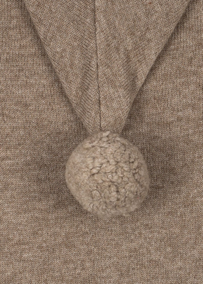 Mattou Knit Onesie | Light Brown