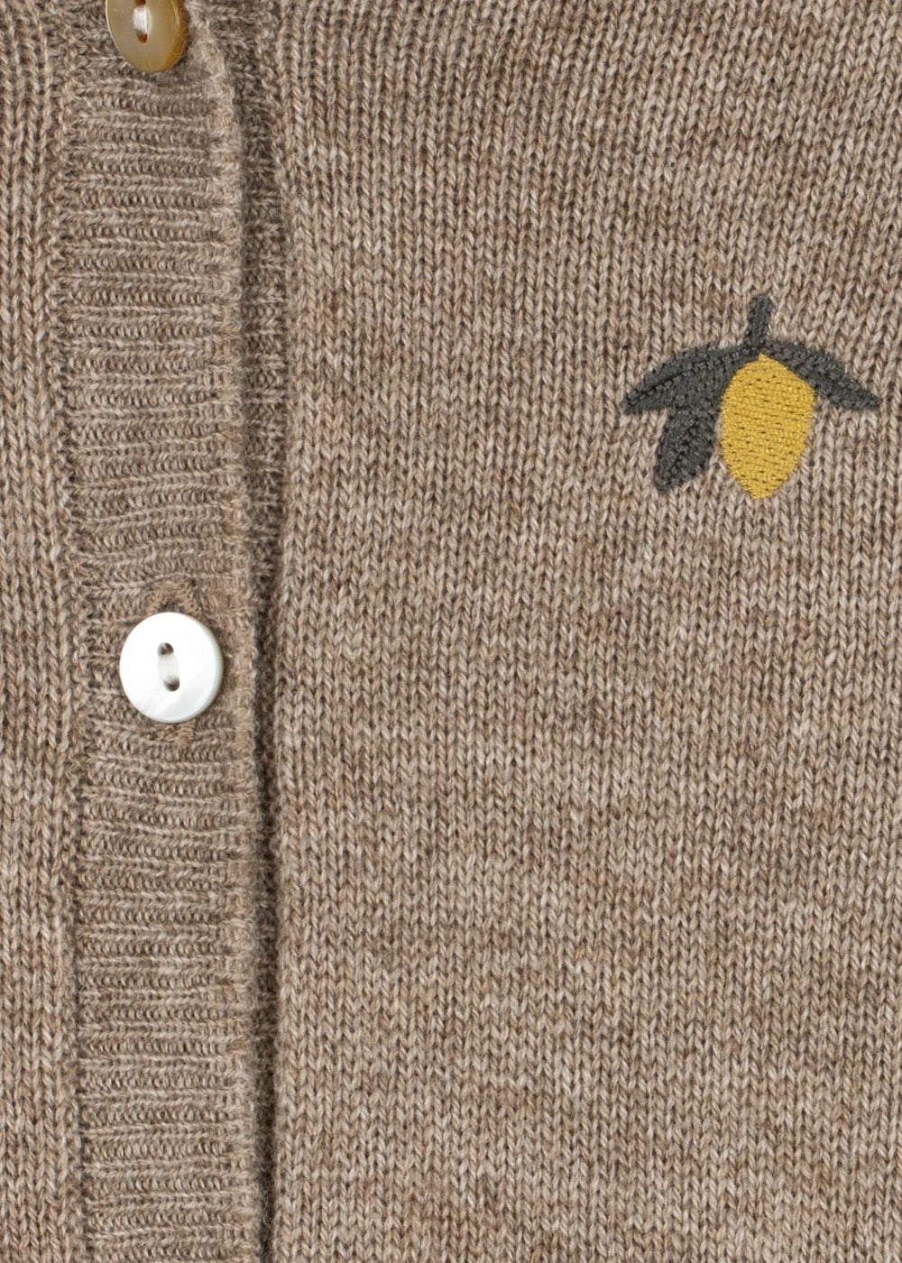 Mattou Knit Onesie | Light Brown