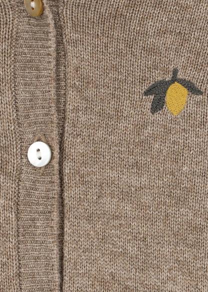 Mattou Knit Onesie | Light Brown