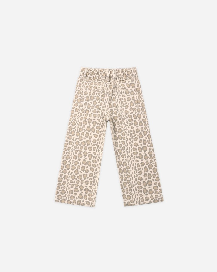 Straight Leg Pant | Leopard