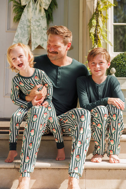 Green Santa Claus Lane | Two Piece Set