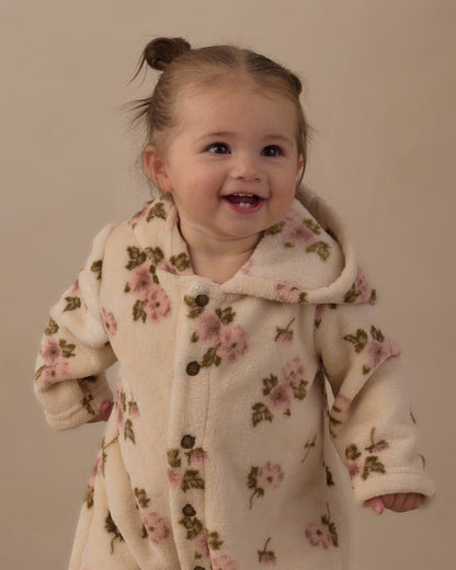 Fleece Jumpsuit | Rose Garden