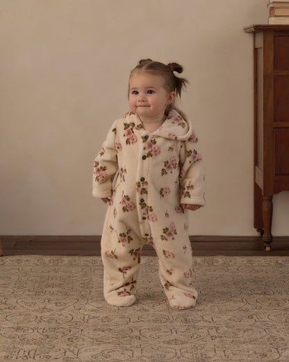Fleece Jumpsuit | Rose Garden