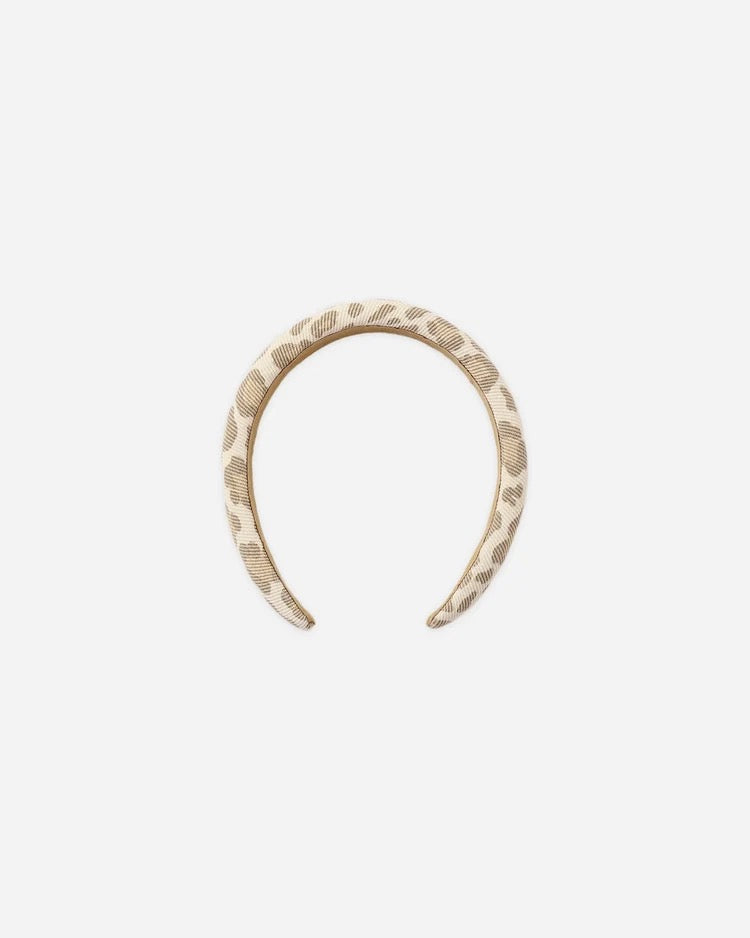 Padded Headband | Leopard