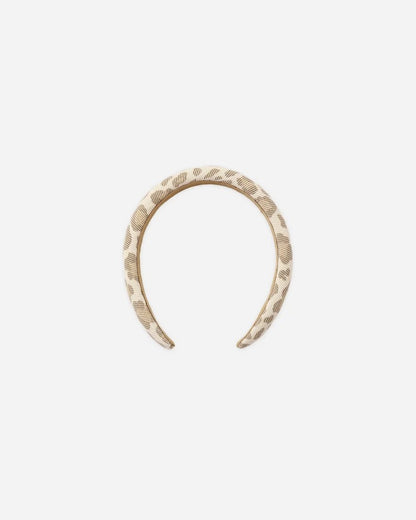 Padded Headband | Leopard