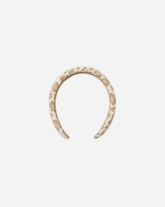 Rylee + Cru Padded Headband, Leopard