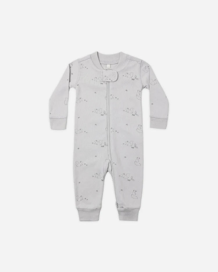 Zip Long Sleeve Sleeper | Squirrel