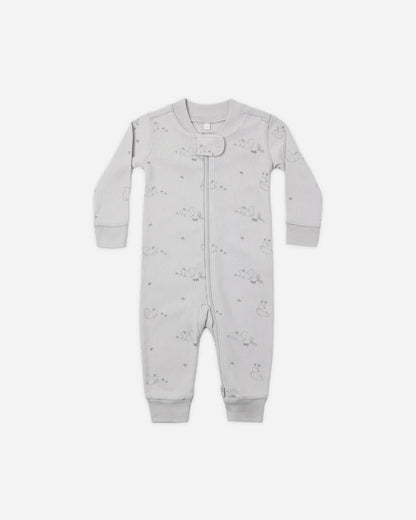 Zip Long Sleeve Sleeper | Squirrel