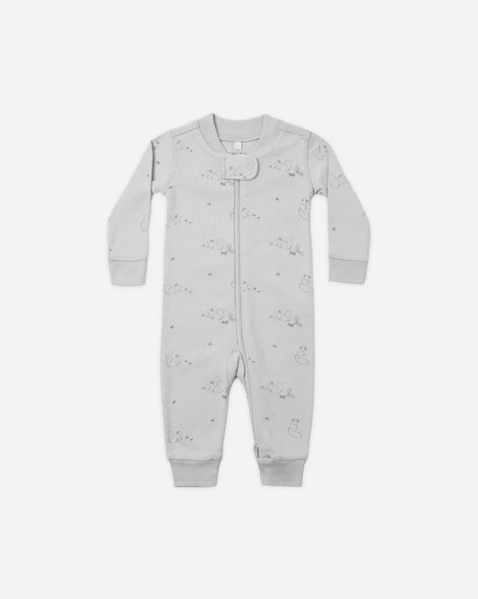 Zip Long Sleeve Sleeper | Squirrel