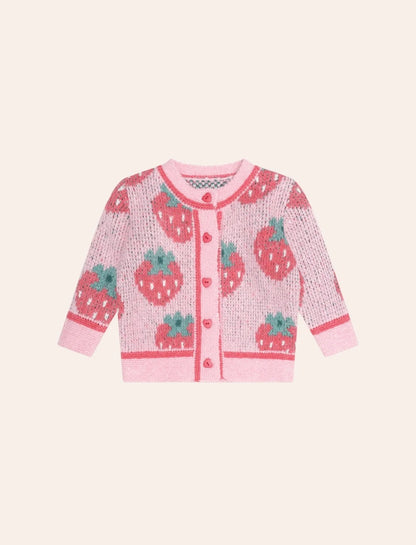 Strawberry Fields Sponge Cardi