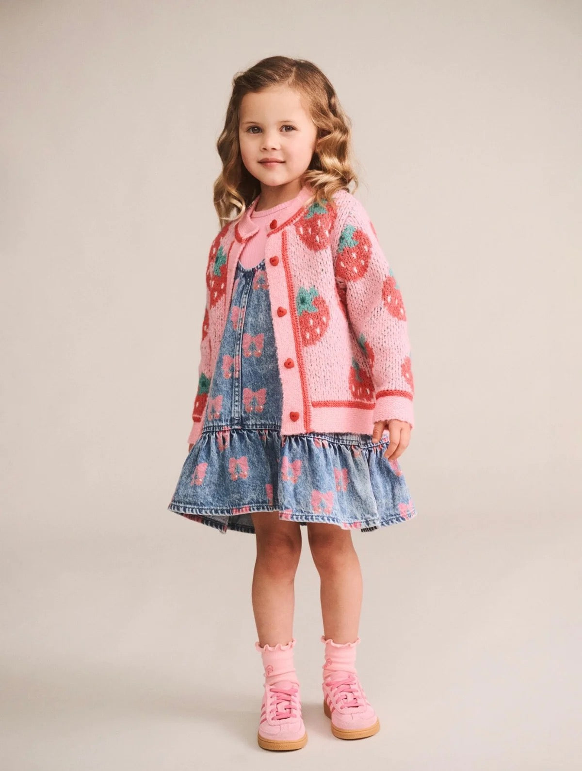 Strawberry Fields Sponge Cardi