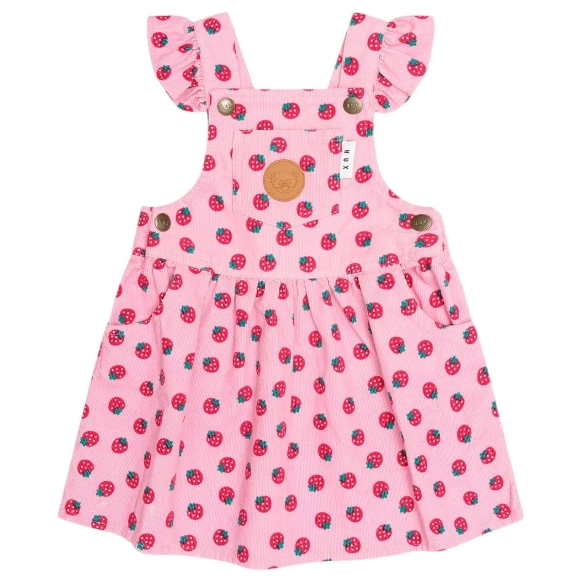 Strawberry Pinafore Dress