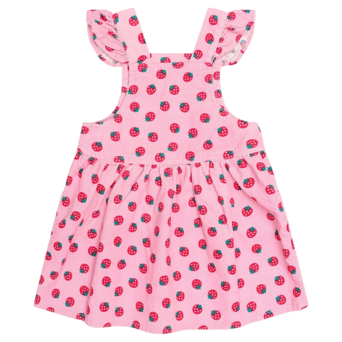 Strawberry Pinafore Dress