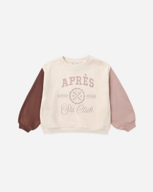 Legend Sweatshirt Apres Ski Club + Hailey Sweatpant Mulberry