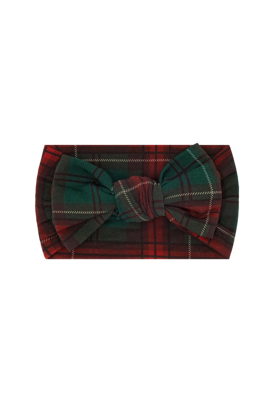 Holiday Heritage Plaid Headband (One Size)