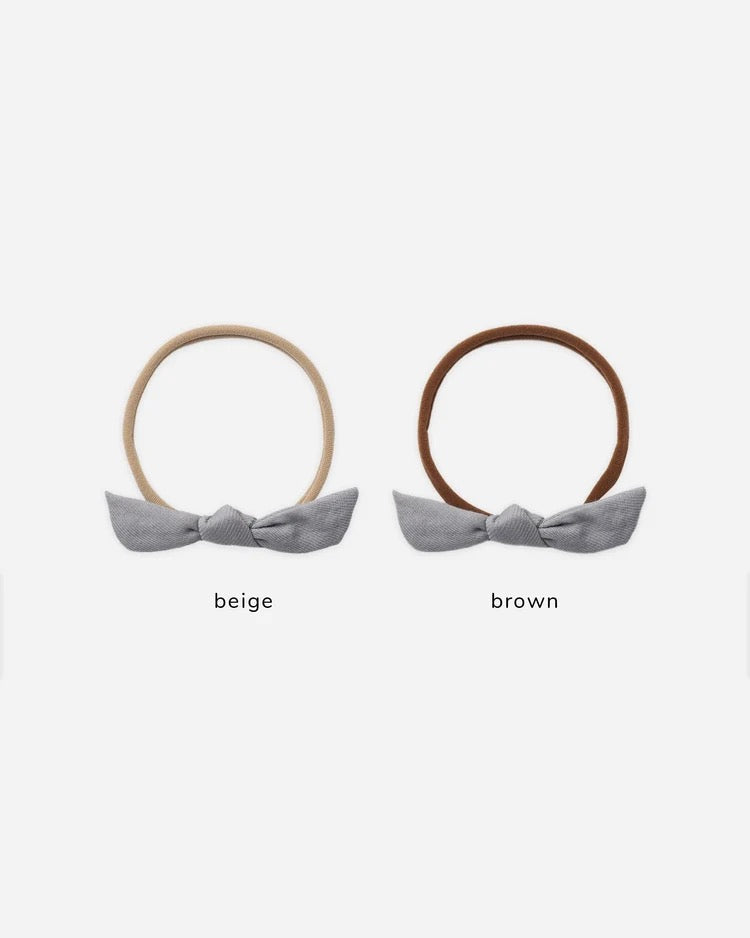 Little Knot Headband | Slate