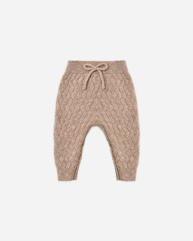 Knit Sweater + Knit Pant | Heathered Almond