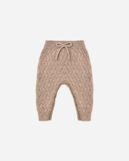 Knit Sweater + Knit Pant | Heathered Almond