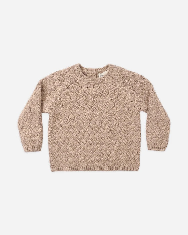 Knit Sweater + Knit Pant | Heathered Almond
