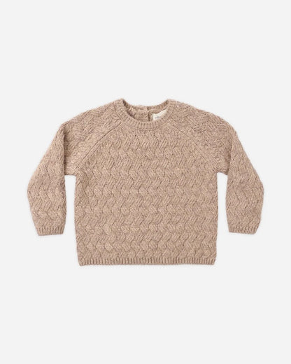 Knit Sweater + Knit Pant | Heathered Almond