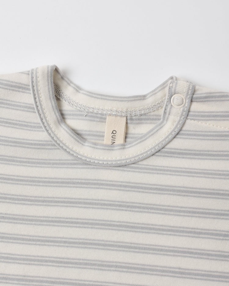 Jersey Bodysuit, 2 Pack | Squirrel & Cloud Stripe