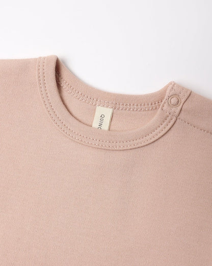 Jersey Bodysuit, 2 Pack | Floral Vine & Dusty Rose